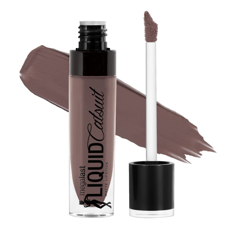 wet n wild Megalast Catsuit Matte Liquid Lipstick  Brown Toffee Talk  Lip Color Makeup  Moisturizing  Creamy  Smudge Proof