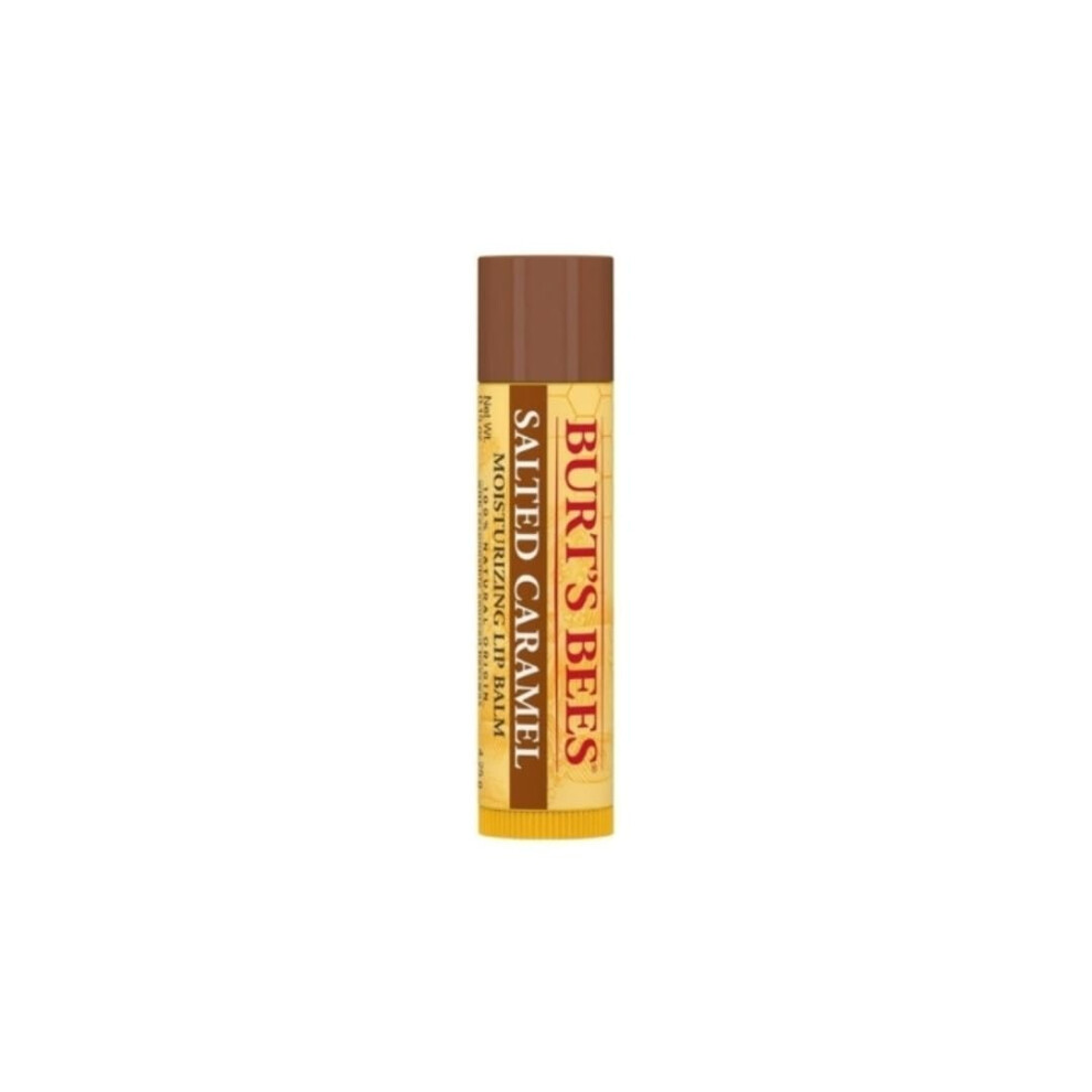 Burts Bees Salted Caramel Moisturizing Lip Balm Lip Balm Limited Edition Unisex 015 oz