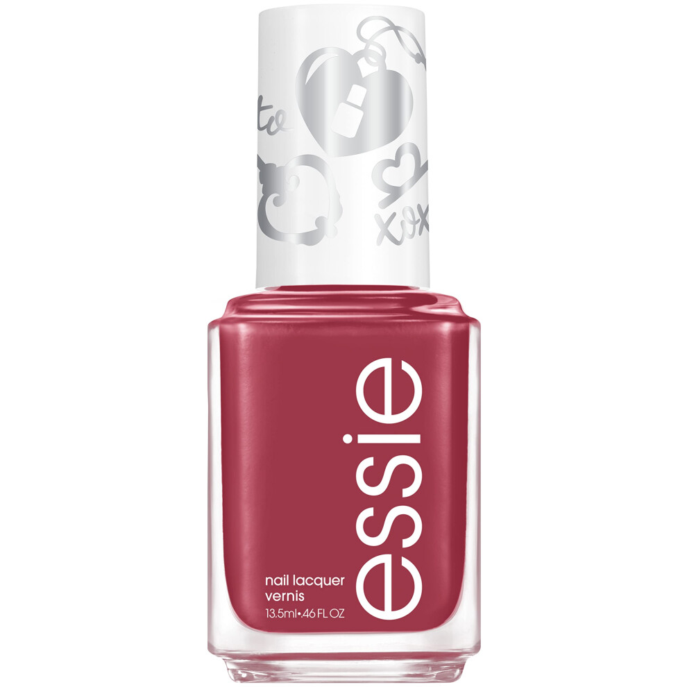 essie Vegan Nail Polish  Limited Edition Valentines Day 2022 Collection  Blush Pink  Lips Are Sealed  046 Ounce