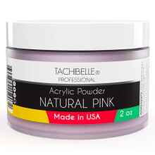 Tachibelle Professionelles Acryl-Nagelsystem Acrylpulver, 2 oz. Hergestellt in den USA. Für Profisalons. (Natürlicher Pink 2oz)