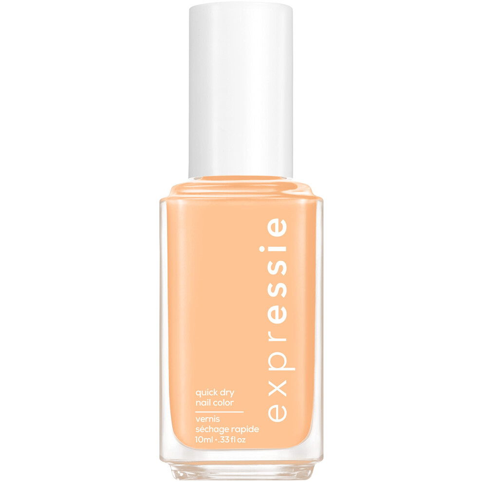 essie expressie Quick Dry Vegan Nail Polish  Bright Yellow with Red and White Undertones  MultiPlayer Moves  033 Ounce