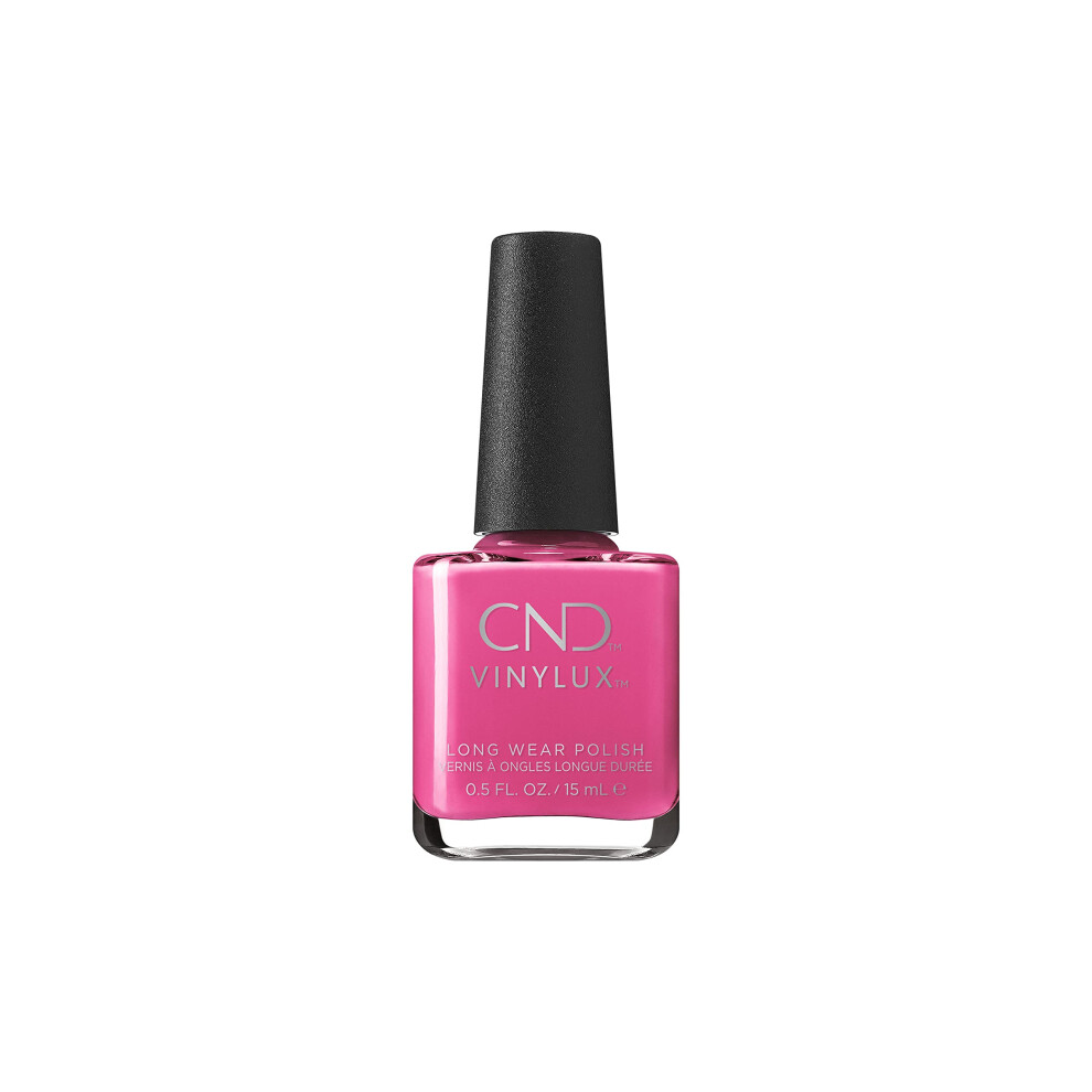 CND Vinylux Longwear Pink Nail Polish  Gellike Shine  Chip Resistant Color  In Lust  05 fl oz