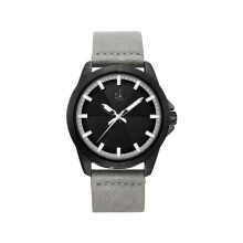 Shengke Women Grey Quartz Watch Lady Leather Watchband High Casual Waterproof Wristwatch Gift for Wife