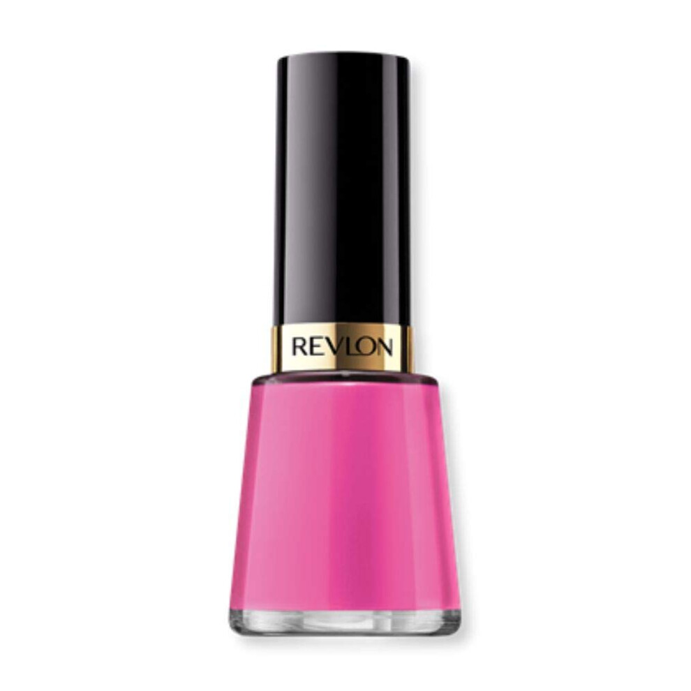 Revlon Nail Enamel  Chip Resistant Nail Polish  Glossy Shine Finish  in Pink  276 Vivacious  05 oz