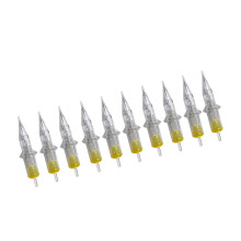 BIGWASP 50pcs Assortiment Wegwerp Cartridge Tattoo Naalden Rond Shader 3RS 5RS 7RS 9RS 11RS