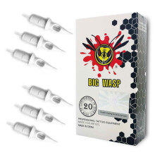 BIGWASP Professionele 13RS Wegwerp Tattoo Naaldcartridge #12 Standaard 13 Ronde Shader (1213RS) 20Pcs