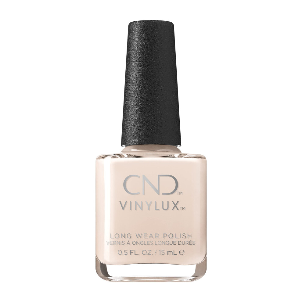 CND Vinylux Longwear Nude Nail Polish  Gellike Shine  Chip Resistant Color  Linen Luxury  05 fl oz