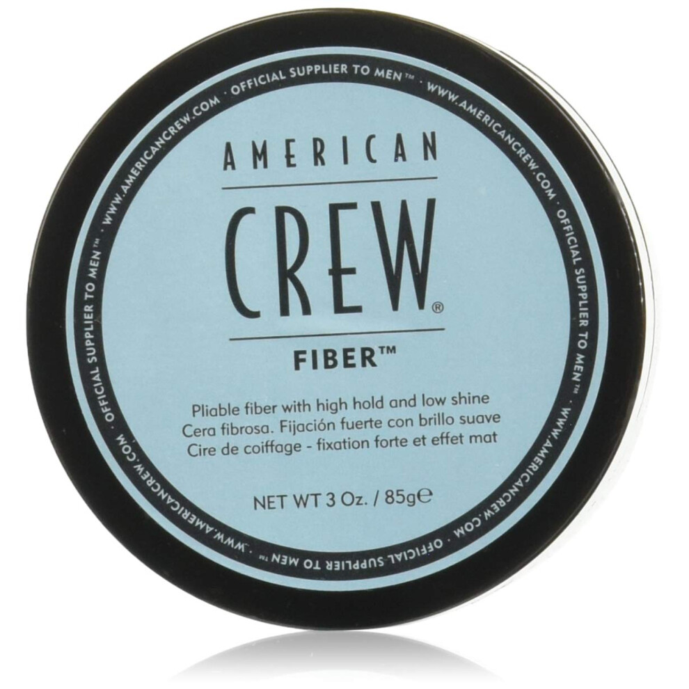 American Crew Fiber Pliable Molding Creme for Men  3 Ounce Jars Pack of 2