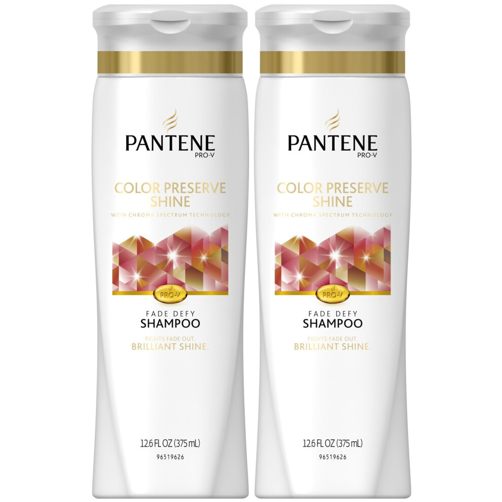 Pantene ProV Colored Hair Color Preserve Shine Shampoo  126 oz  2 pk