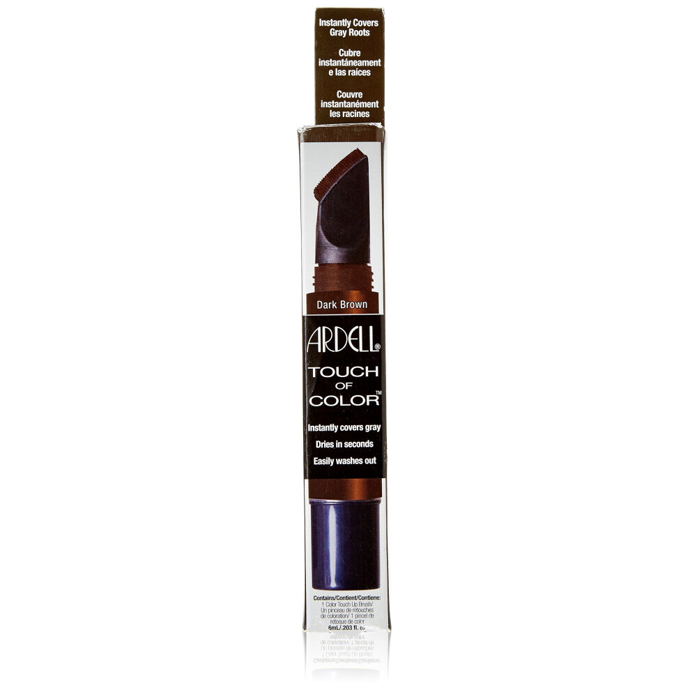 Ardell Touch of Color Hair Dye  Dark Brown  02 Fluid Ounce