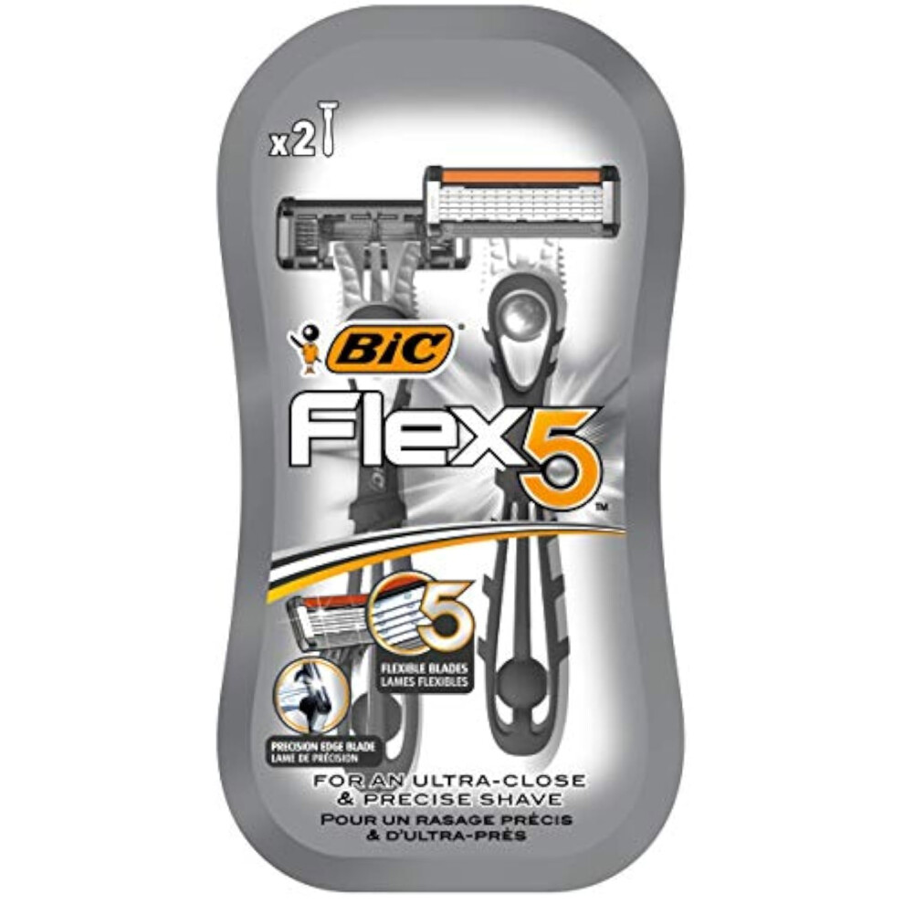 BiC Flex 5 Blades  2 CT