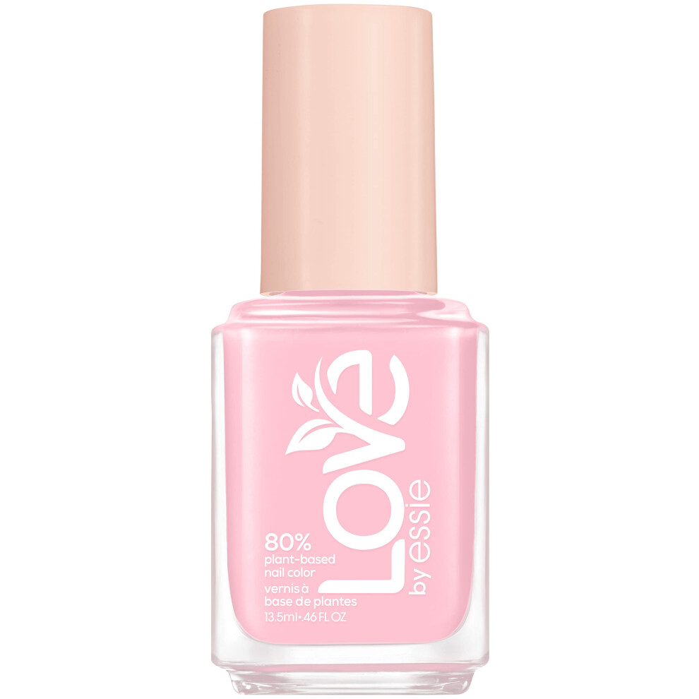 LOVE by essie Nail Polish  80 Plantbased  SalonQuality  Vegan  Pink  Free In Me  046 Fl Oz