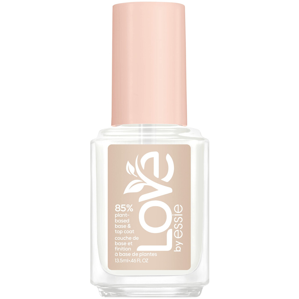 LOVE by essie Nail Care  85 Plantbased  SalonQuality  Base and Top Coat  046 Fl Oz