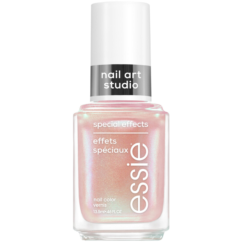 essie Nail Art Studio Special Effects Nail Polish  Chrome  Vegan  Peach Nail Polish  Gilded Galaxy  046 Fl Oz