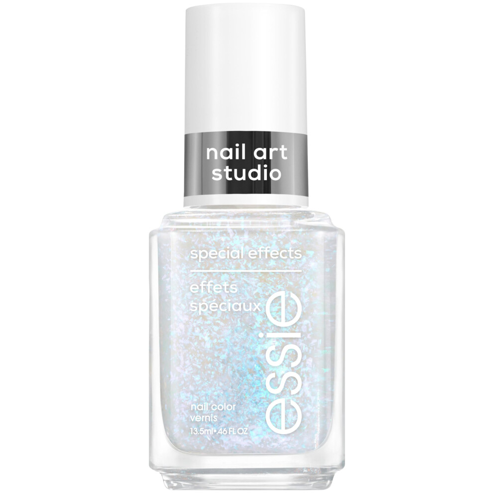 essie Nail Art Studio Special Effects Nail Polish  Pearl  Vegan  Blue Nail Polish  Divine Dimension  046 Fl Oz