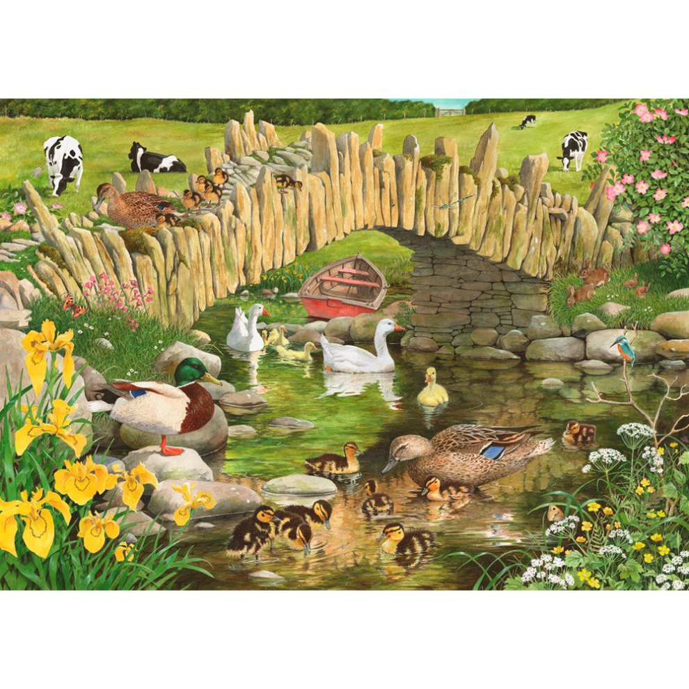 The House Of Puzzles , Duck, Duck, Goose, Big 250 Piece Jigsaw Puzzle