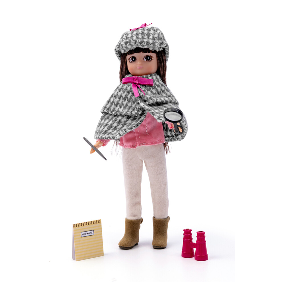 Lottie Dolls Mystery Solver (Detective) Outfit & Accessories - Doll Clothes Set, Extra Outfits For Dolly Wardrobe, Imaginative Sets For Girls & Boys