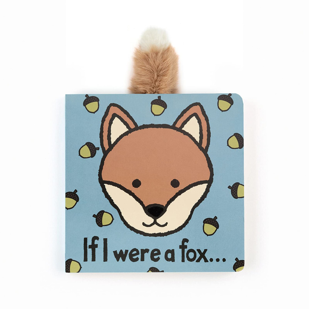 Jellycat If I were a Fox A Baby Board Book Childrens Book  Baby Gift