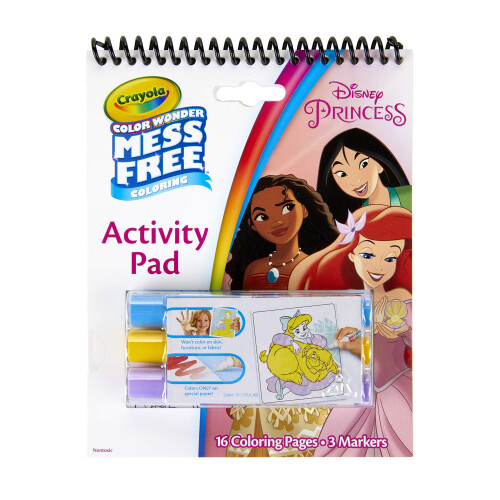Crayola Crayola Color Wonder Disney Princess, Δωρεάν Χρώμα, Δώρο για Παιδιά 3-6 ετών