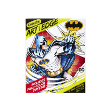 Crayola Art with Edge Batman Kleurplaten (28 pagina's), Inclusief 1 Batman Poster, Volwassen Kleurboek, Batman Cadeau