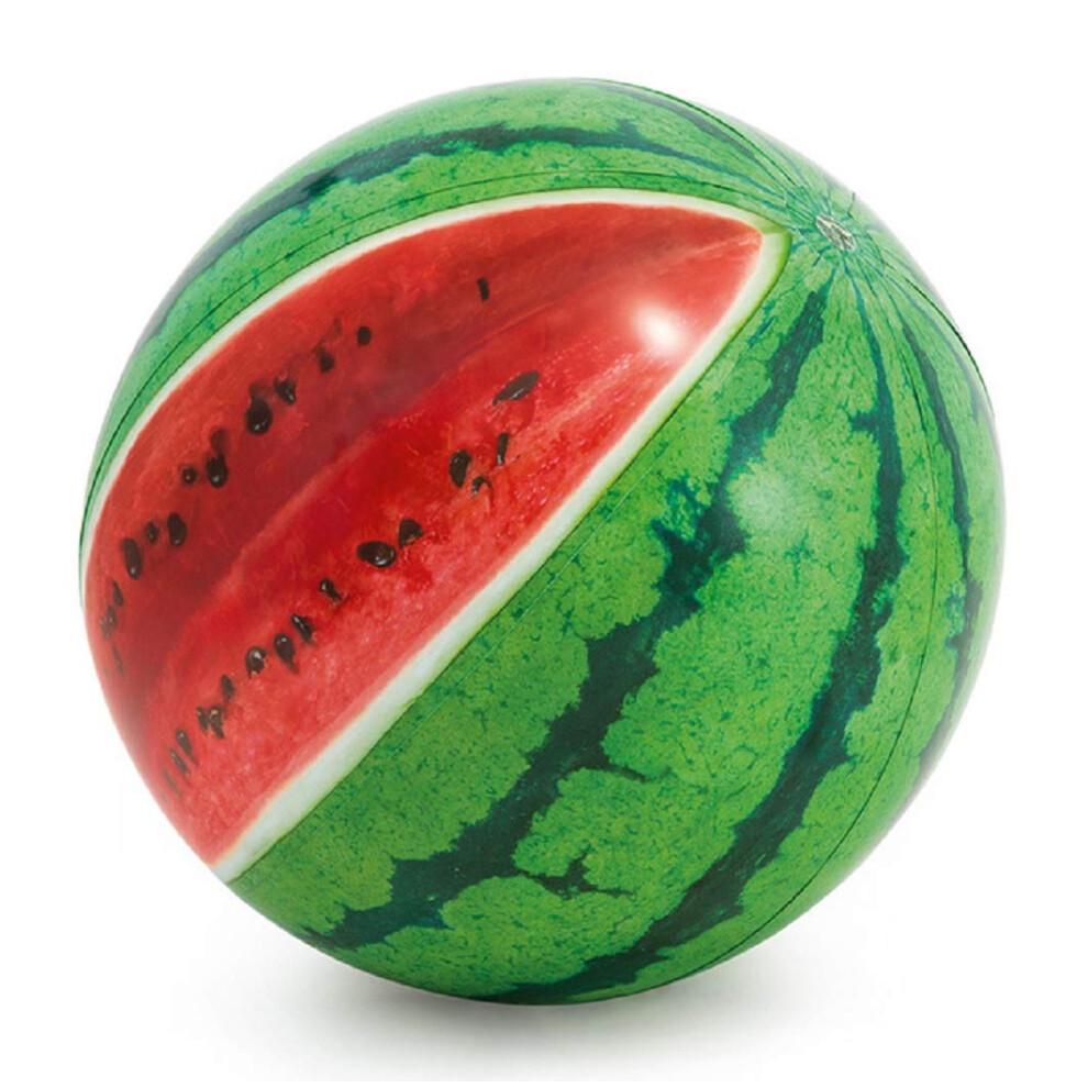 Intex Jumbo 42 Watermelon Beach Ball  Multicolored  ONE SIZE