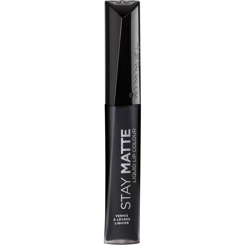 Rimmel London Stay Matte Liquid Lip Color - Pitch Black