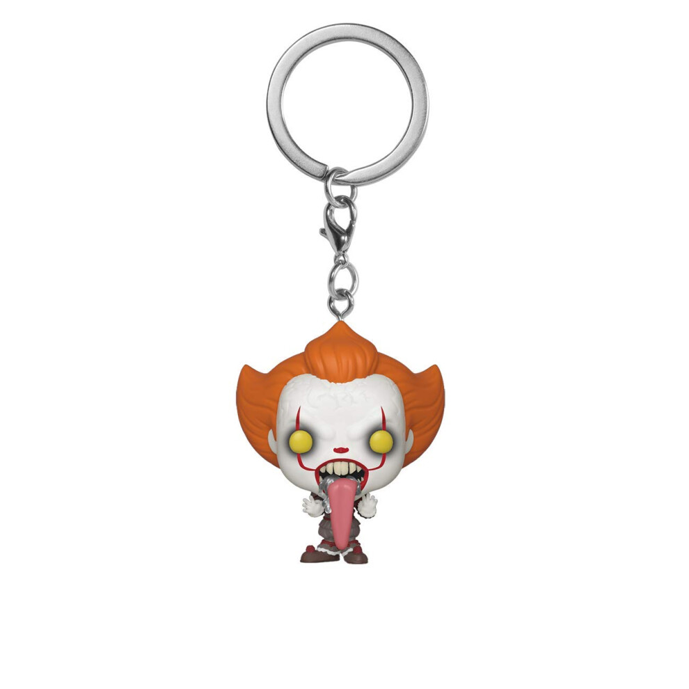 Funko Pop Keychains It 2  Pennywise with Dog Tongue  Multicolor  One Size