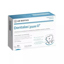 Dentalac gum D+, 30 tbls for oral cavity