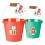 Toysmith Käfer & Biene Kinder-Eimer, Garten-Eimer für Kinder, Bunter Strand-Eimer, Verschiedene Farben 1