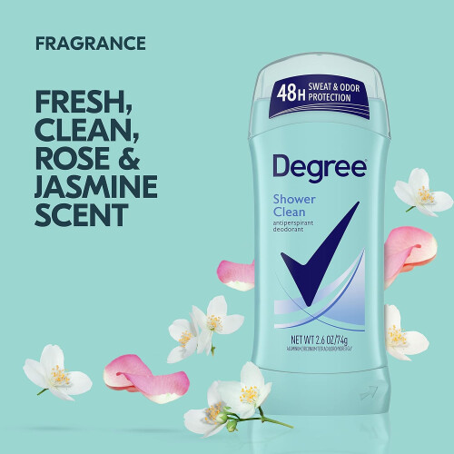 Degree Shower Clean Antiperspirant Deodorant - 2.6oz 2