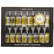 Vallejo Model Air Set  RLM Complete Set 15 x RLM  Matt Varnish