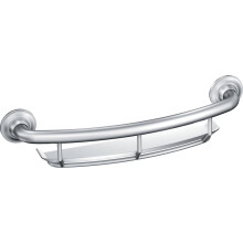 Moen Chrome Duschhandtag 16-Inch med Hylla för Förvaring, LR2356DCH