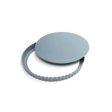Fox Run Antiaanbakbare Verwijderbare Tartvorm, 9.5 Inch, Losse Bodem Quichepan