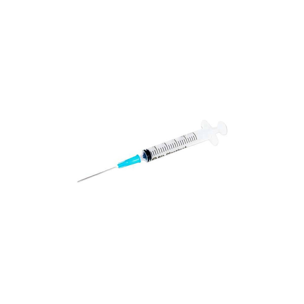 (100) 2ml + 23g 1 inch BD Emerald Luer Slip Syringe and Needle