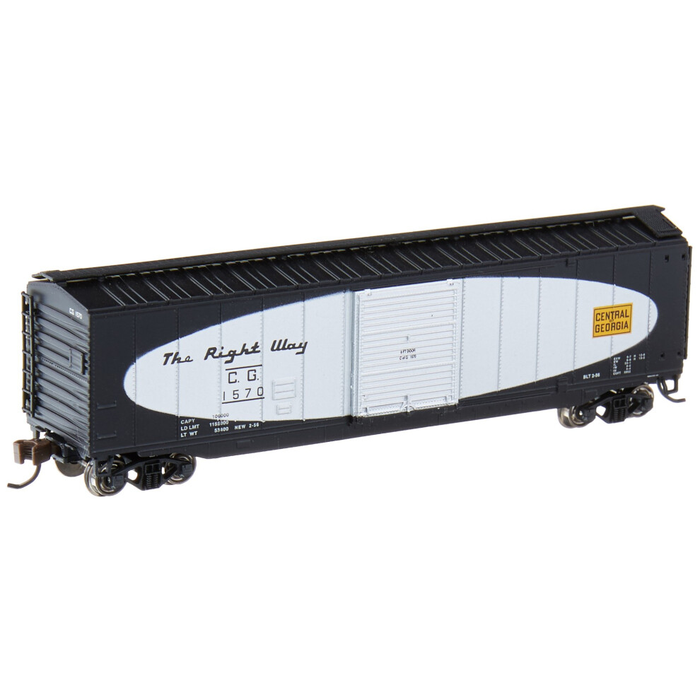 Bachmann Industries 50 Sliding Door Box Central of Georgia Car  N Scale