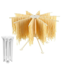 Pasta Drying Rack Pasta Drying Rack Collapsible with 10 Bar Handles for Homemade Fresh Spaghetti Easy Storage and Quickly Set Up