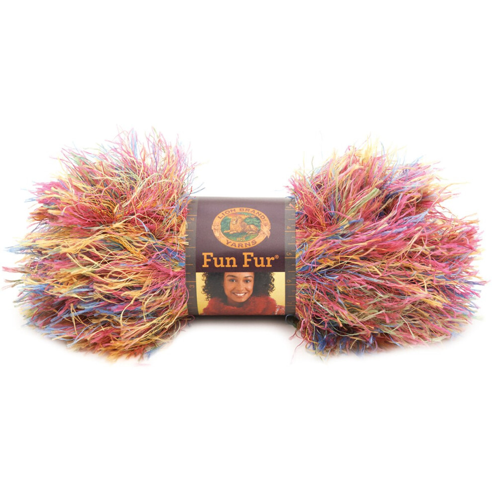 Lion Brand Yarn 320206B Fun Fur Yarn  Confetti