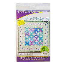 Motif       Strip Club       de Cozy Quilt Designs     Treillis tubulaire (instructions pour cinq tailles de projet incluses)