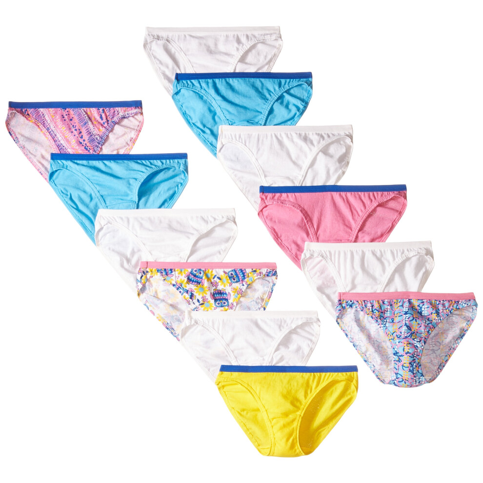 Fruit of the Loom Little Girls Bikini   Assorted  6Pack of 12