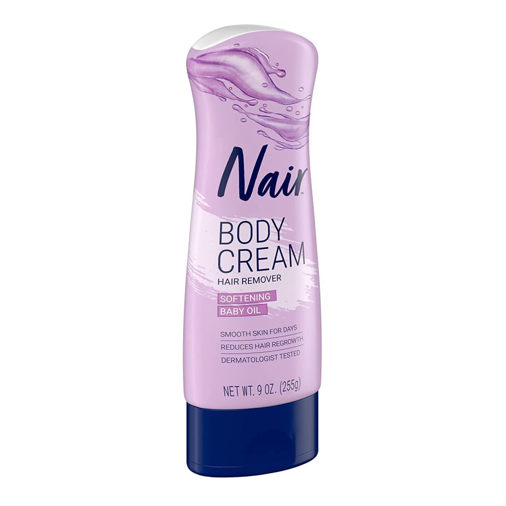 Nair Hair Removal Lotion - Softening Baby Oil - 9oz