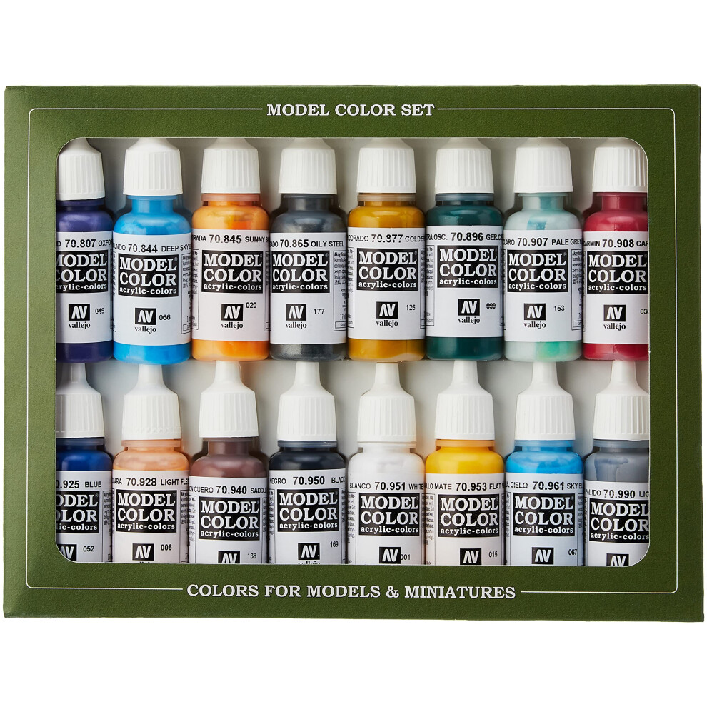 Vallejo Amer Civil War Paint Set 11  17ml