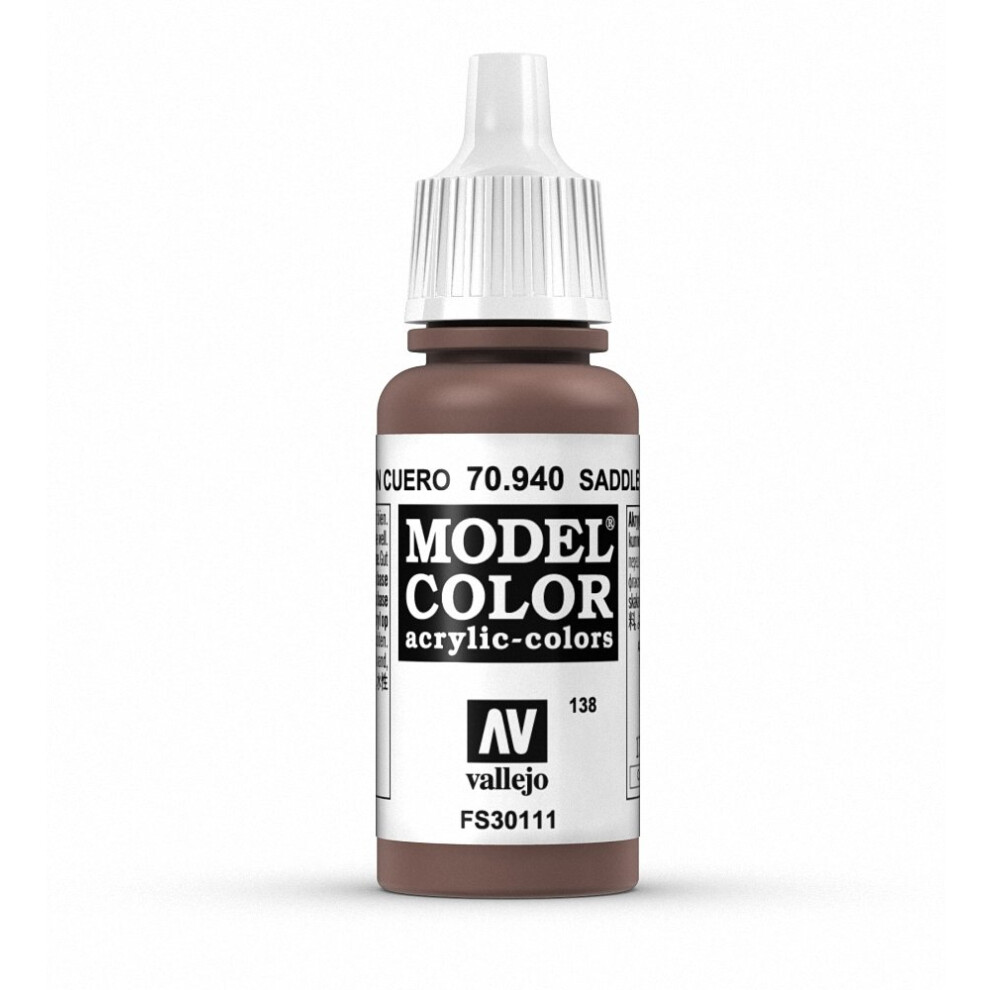 Vallejo Saddle Brown Paint  17ml