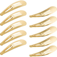 Hotop 50 Stuks Gouden Haarclips voor Vrouwen Snap Haarclips Haarspeldjes voor Kinderen