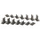 BACHMANN Bachmann Trains 14 PC EZ TRACK GRADUATED PIER SET  HO Scale 1