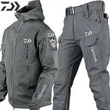 (Suits 03, M) Men's Tactical Windproof Waterproof Jacket Special Forces Soft Shell Fishing Suit Men's Army Combat Pants Men's Fishing Jackets