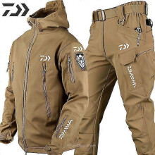 (Suits 02, xxL) Men's Tactical Windproof Waterproof Jacket Special Forces Soft Shell Fishing Suit Men's Army Combat Pants Men's Fishing Jackets