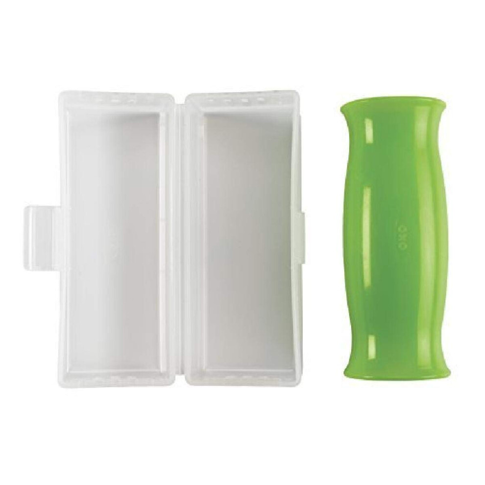 OXO Good Grips Silicone Garlic Peeler with StayClean Storage Case Clear 1EA