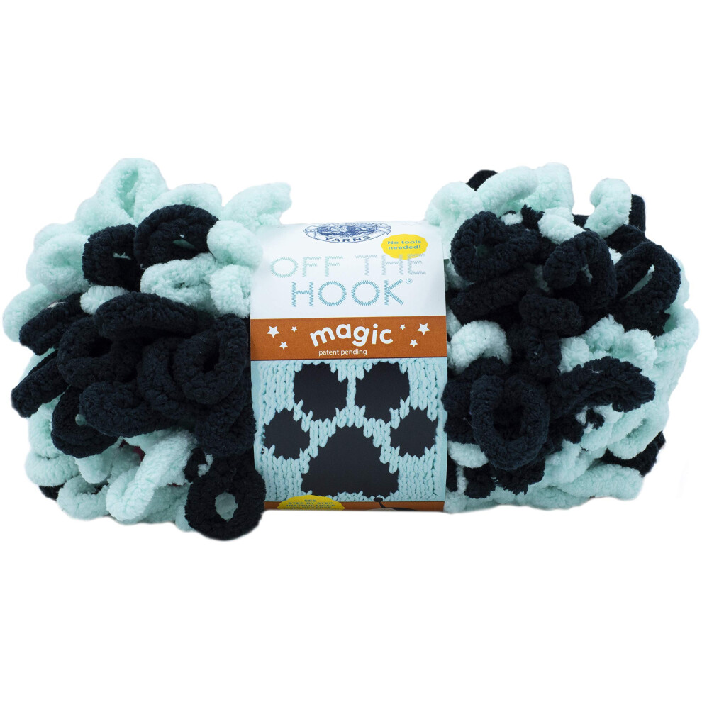 Lion Brand Yarn Off the Hook Magic yarn  Paw Print