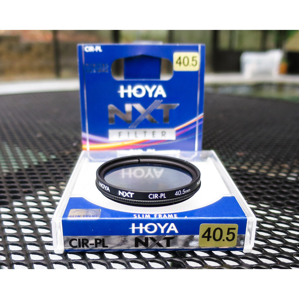 Hoya NXT Circular Polarizer CPL CRPL HighTransparency Optical Slim Frame Glass Filter 405mm