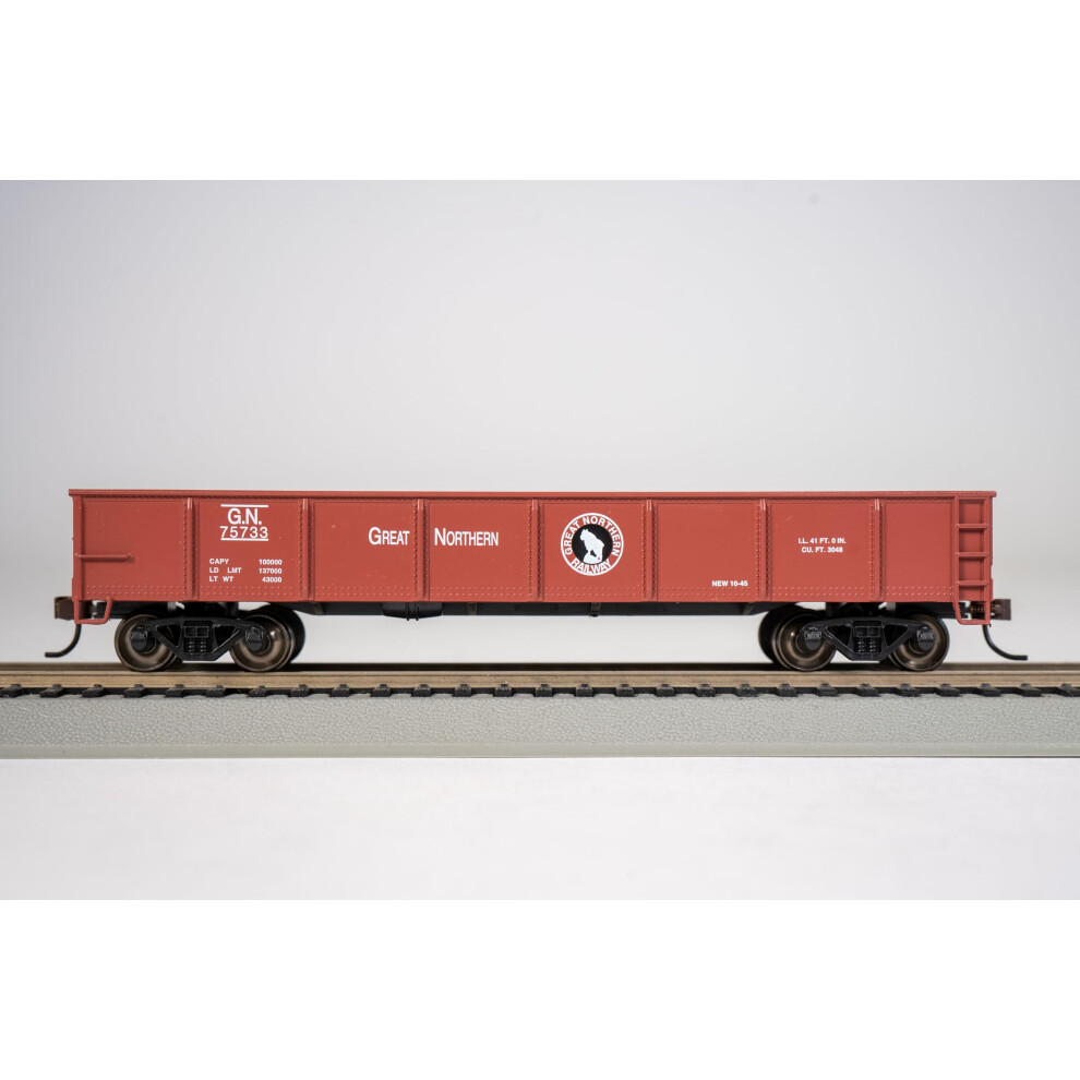 Bachmann Trains  40 Gondola  GREAT NORTHERN  HO Scale  Grey  8